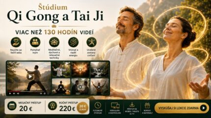 Štúdium Qi Gong a Tai Ji – online videogaléria s viac ako 130 hodinami videí z liečebného, medicínskeho a alchymistického Qi Gongu, Tai Ji, meditácií a dychových techník.