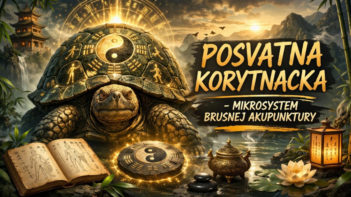 Posvätná korytnačka - brušná akupunktúra