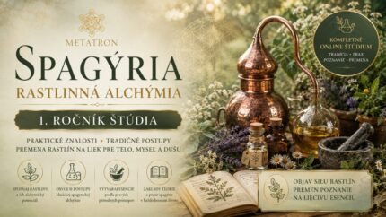 Spagýria – rastlinná alchýmia, kompletné online štúdium výroby spagyrických esencií