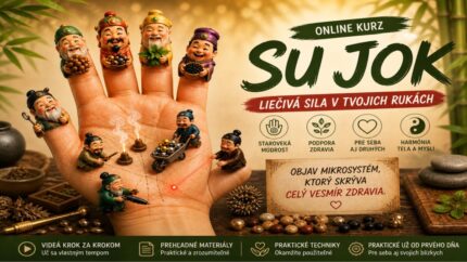 Su Jok online kurz – liečivá sila v rukách, mikrosystém ruky s terapiou semienkami, moxou a akupresúrou