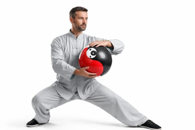 Cvičenie s Tai ji loptou qi gong