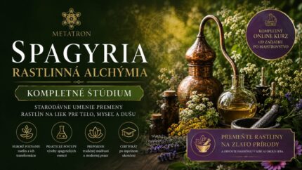 Spagýria – rastlinná alchýmia, kompletné online štúdium výroby spagyrických esencií